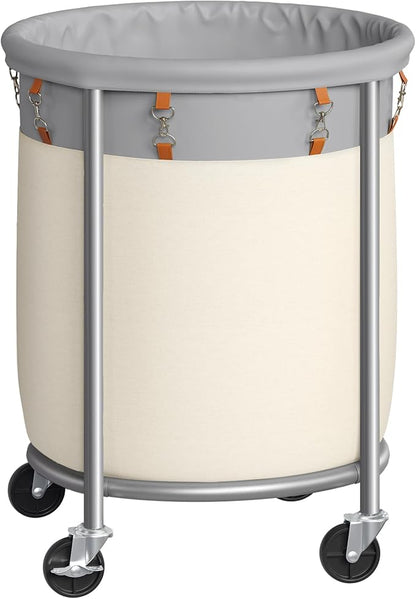 SONGMICS Laundry Basket, Rolling Steel Frame by Unknown