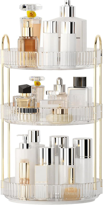 YCIA&DONE 360 Rotating Makeup Organizer and Storage by YCIADONE