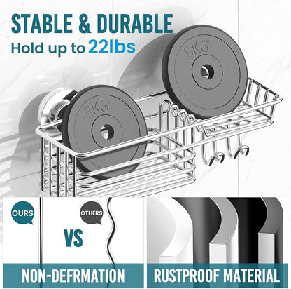 TAILI Shower Caddy Suction Cup 2 Pack - Image 3