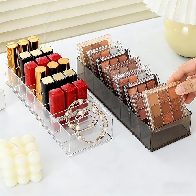Makeup Organizer, Desk & Drawer Cosmetic Holder, Easy Access - Image 3