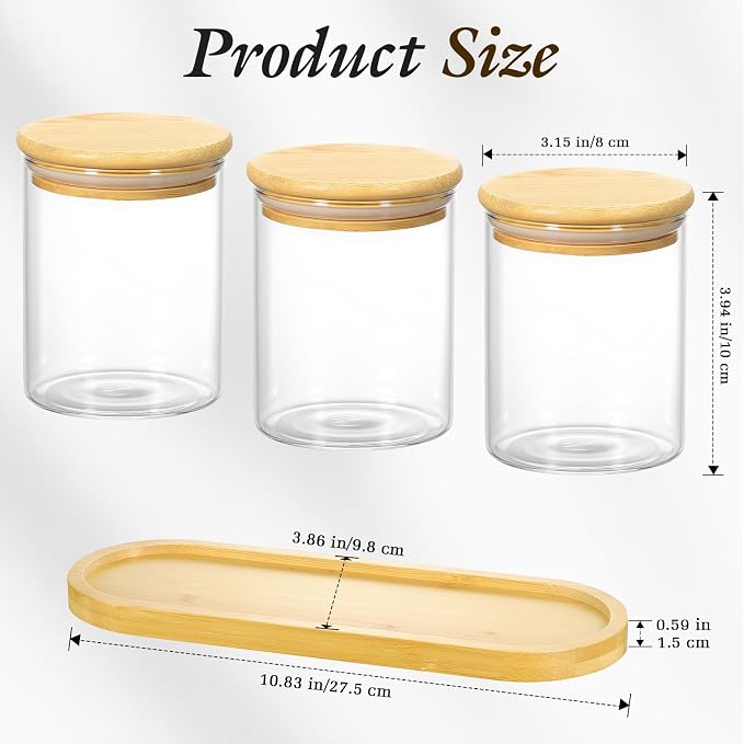 Luxspire Glass Qtip Holder - Image 5