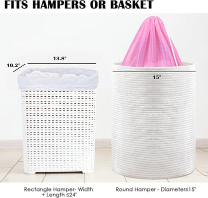 2 Pack Large Mesh Laundry Bag, Heavy Duty Laundry Bags - Image 4