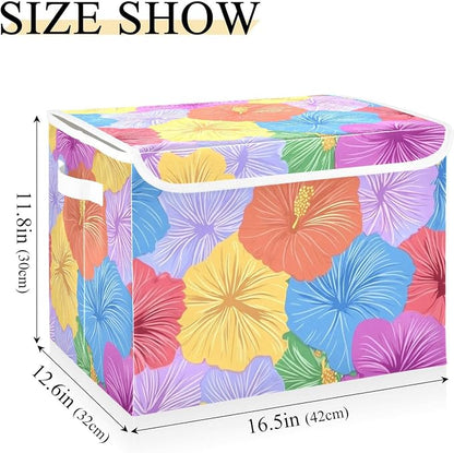 Storage Bins with Lids Storage Containers Storage Box with Handles Storage - Image 3