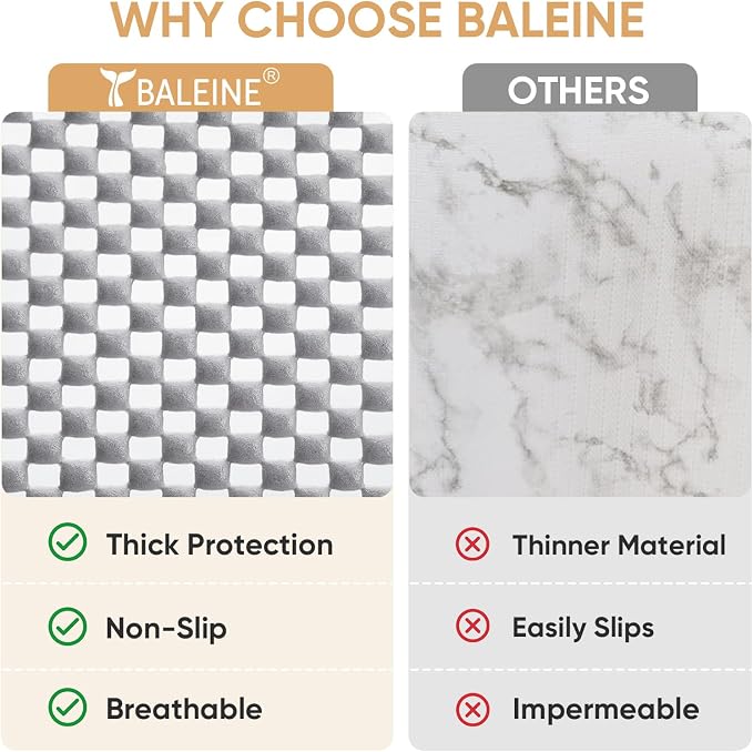 BALEINE Cabinet Liner, 24 in x 30 Ft Drawer and Shelf Liner - Image 5