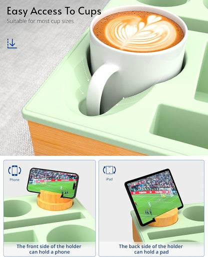 Couch Cup Holder Tray - Image 3