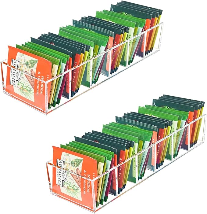 Tea Bag Organizer, Tea Packet Storage by Unknown