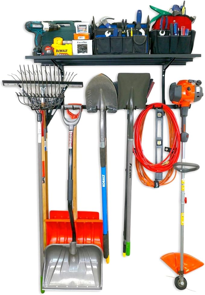 StoreYourBoard Tool Max Garage Storage Rack Shelf – Adjustable Wall Mount by StoreYourBoard
