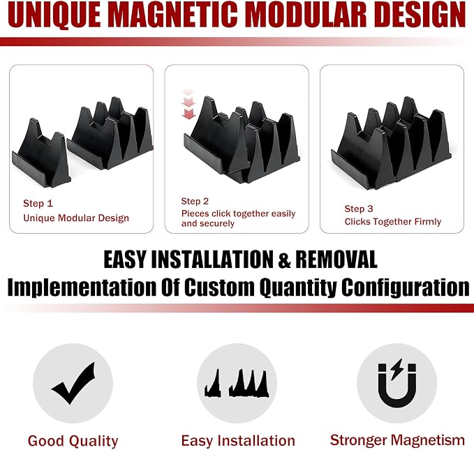 84PCS Magnetic Modular Wrench Organizer Wrench Holder - Image 5