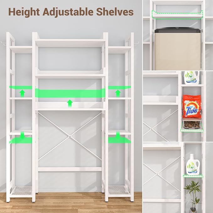 Over The Toilet Storage with 2 Drawers - Image 6