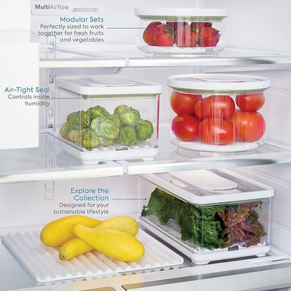 iDesign Small Round Fridge Produce Bin - Image 4