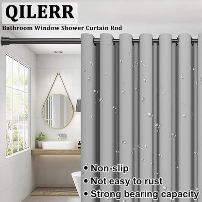 Small Tension Curtain Rods 16 to 28 Inches, Adjustable Expandable Short Shower - Image 7
