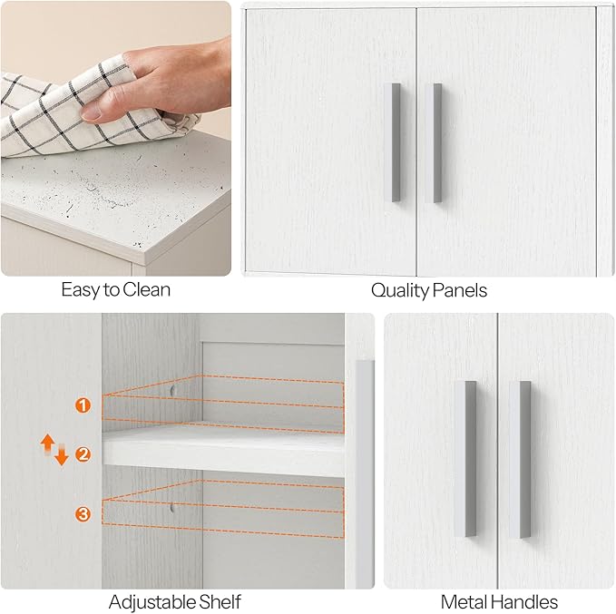 HOOBRO Bathroom Wall Cabinet, Medicine Cabinet, 15 x 16.1 Bathroom Wall Cabinet - Image 5