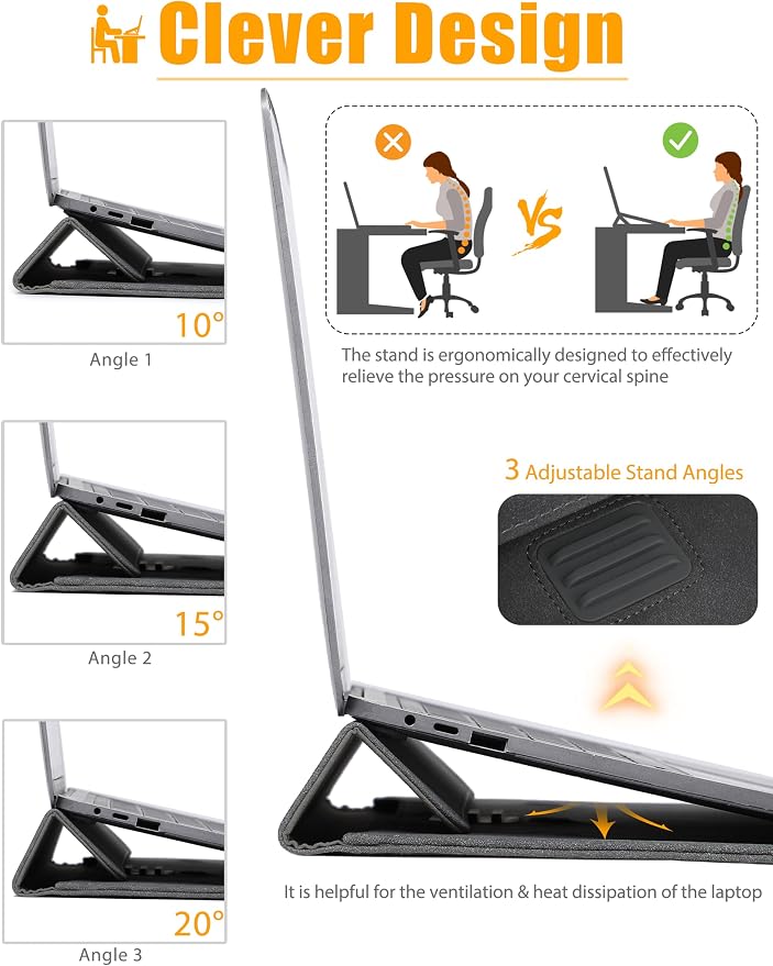 HYZUO 15 Inch Laptop Sleeve - Image 2