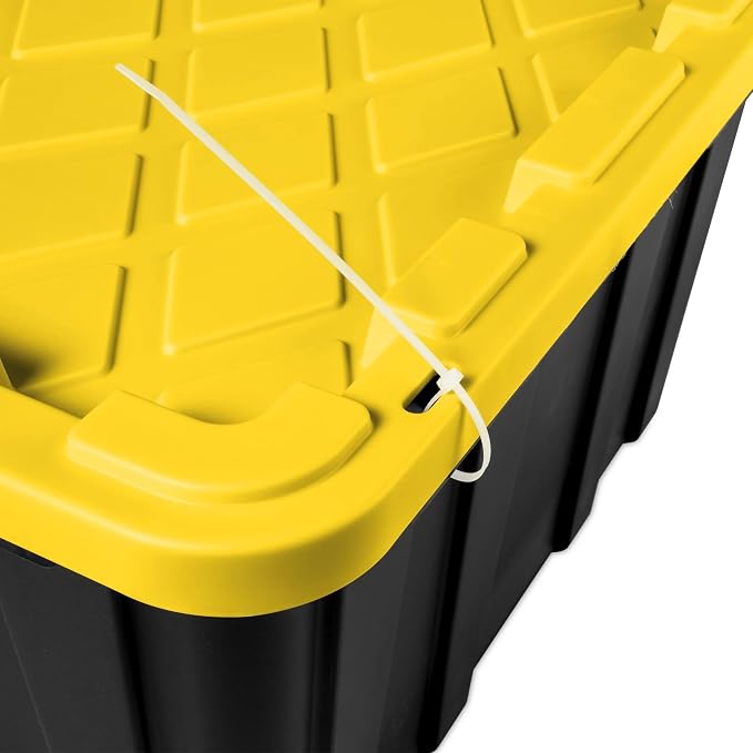 6 Pack 27 Gallon Heavy Duty Storage Bins - Image 8