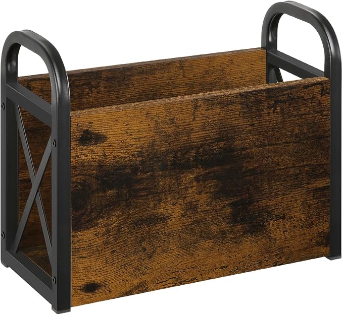 YINMIT Magazine Holder, Magazine Rack Floor, Magazine Storage Basket, Folder - Image 9