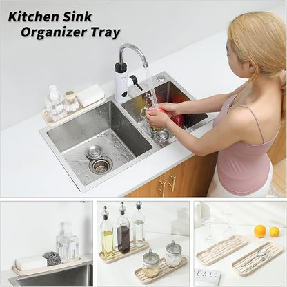 Silicone Kitchen Sink Organizer Tray - Image 3
