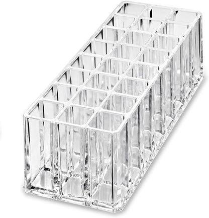 BY ALEGORY Acrylic Rollerball Perfume Organizer Beauty Scent Holder 24 Space - Image 3