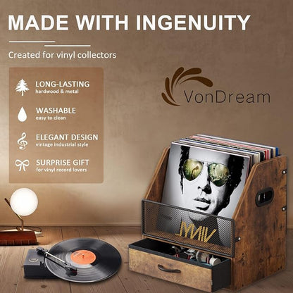 Vinyl Record Storage Crate - Image 8