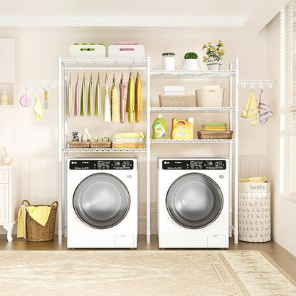 Ulif U5 Over the Washer and Dryer Storage Shelf, Laundry Room Space Saver - Image 2