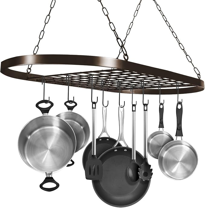 Sorbus Pot and Pan Rack for Ceiling 31" by Sorbus