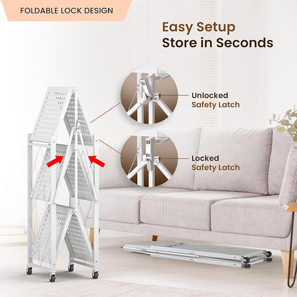 Our Modern Space 3-Tier Foldable Storage Shelf - Image 4