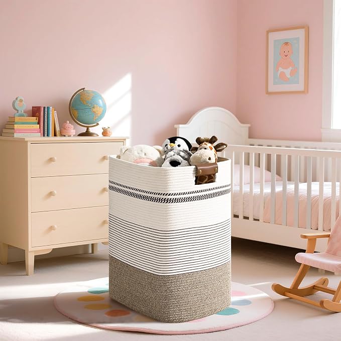 Laundry Hamper, 85L Tall Laundry Basket - Image 8