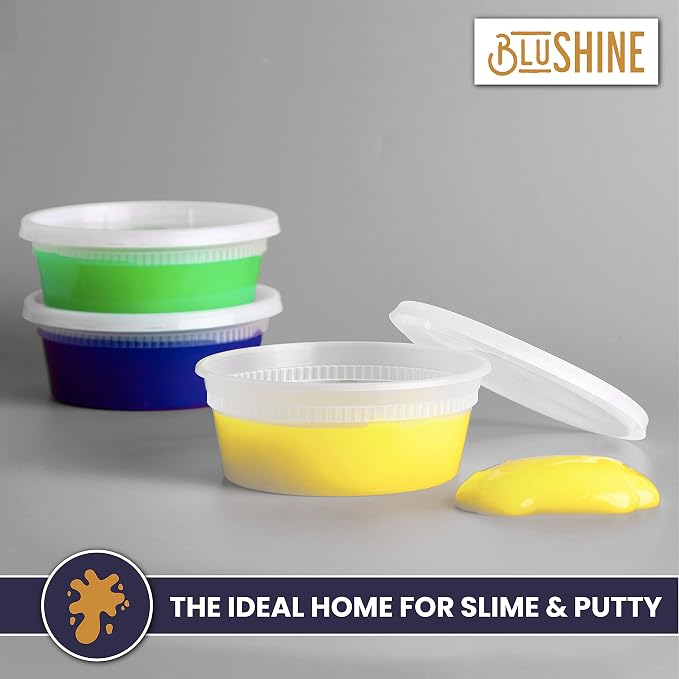8 oz. Plastic Deli Food Storage Containers - Image 5