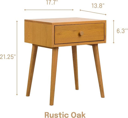 NTC Solid Oak Lux Nightstand - Image 3