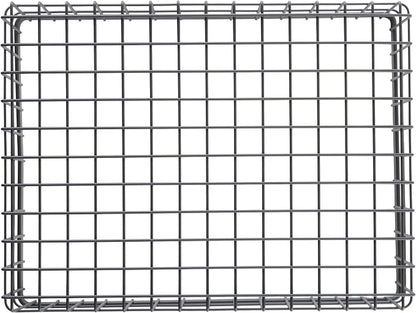 G.E.T. WB-1294-MG Rectangular Metal Storage Wire Basket - Image 4