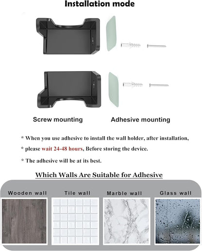 Power Strip Wall Mount Holder, Under Desk Power Strip Holder, Punch Free Socket - Image 6