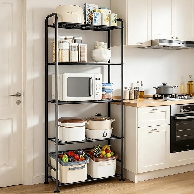 VTRIN Storage Shelves, 5 Tier Garage Shelving - Image 7