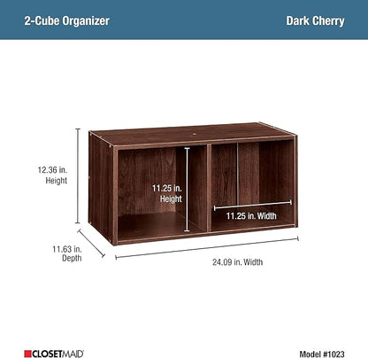ClosetMaid Cubeicals 2-Cube Storage Shelf Organizer - Image 3