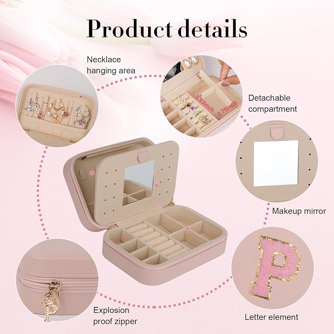 TopPerfekt Travel Jewelry Case, Jewelry Box - Image 3