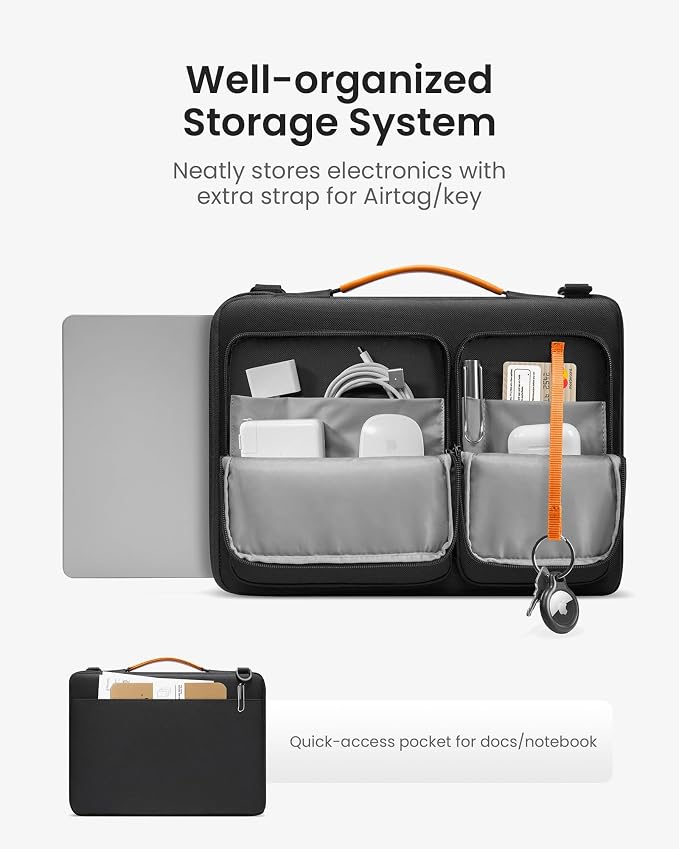 tomtoc 360 Protective Laptop Shoulder Bag - Image 3