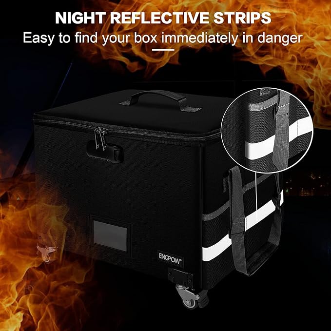 ENGPOW Fireproof Document Box - Image 8