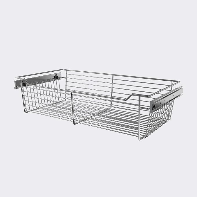 Classic 30" Closet Wire Basket in Chrome by CustomClosets