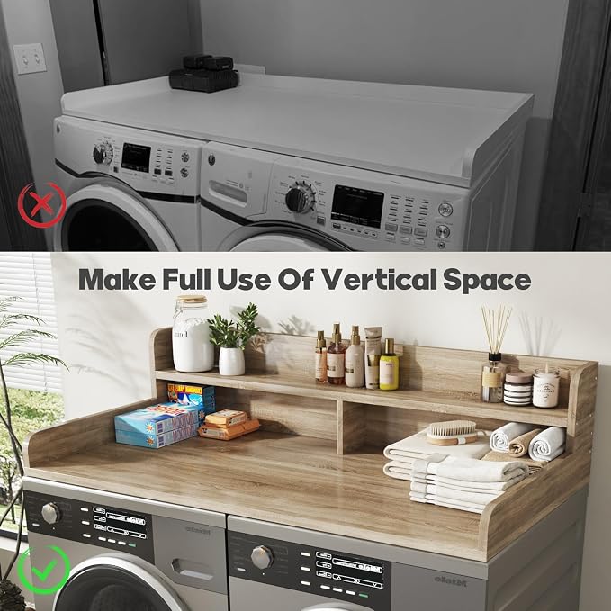 2-Tier Washer and Dryer Countertop - Image 7