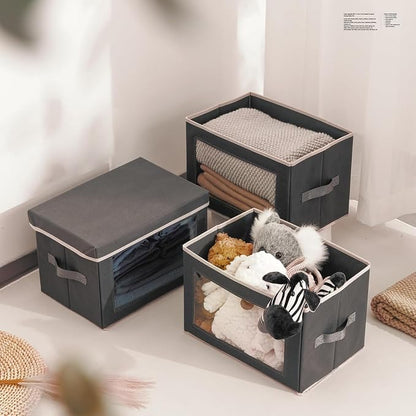 Homsorout Stackable Storage Bins - Image 2