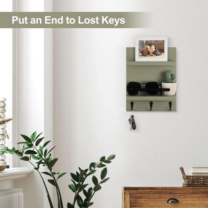 Key Holder Wall Mount, Mail Shelf Decor - Image 5