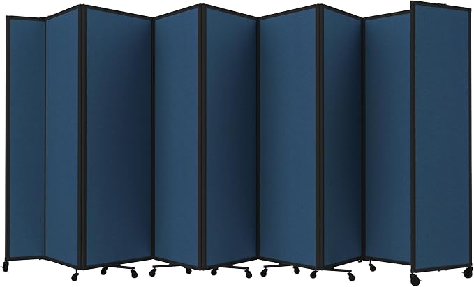 Versare Room Divider 360 Portable Wall Partition | Folding Panels | Large by VERSARE