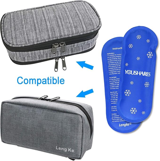 YOUSHARES Ice Packs for Insulin Travel Case - Image 6