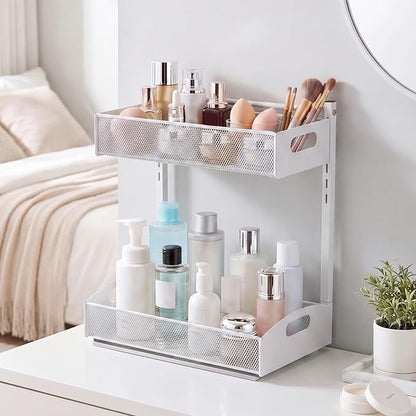 VEVOR Under Sink Organizer, 2 Pack 2-Tier Pull Out Cabinet Organizer - Image 8