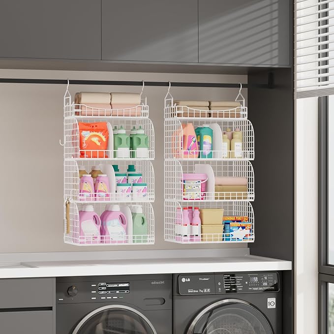 SWTYMIKI Hanging Closet Organizer Storage - Image 7