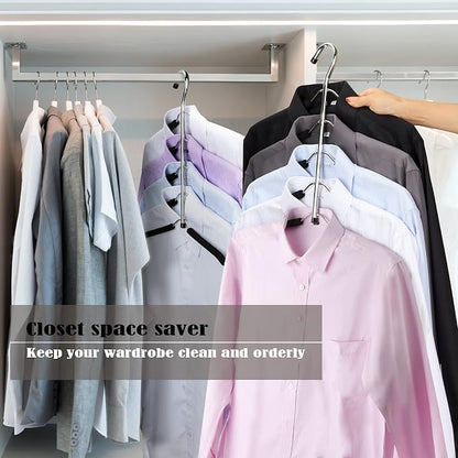 Hangers Space Saving Clothes Hanger 2 Packs Swing Arm Non Slip Padded Coat - Image 5