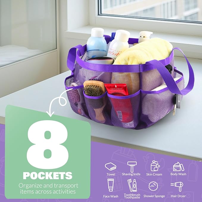 LOYEE Mesh Shower Caddy Portable - Image 3