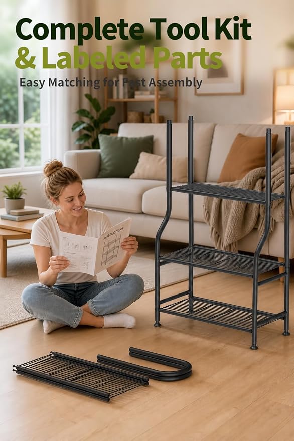 5-Tier Metal Plant Stand - Image 9