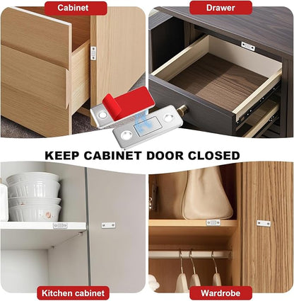 Cabinet Magnetic Catch 6 Pack Ultra Thin Cabinet Door Magnetic Catch - Image 7
