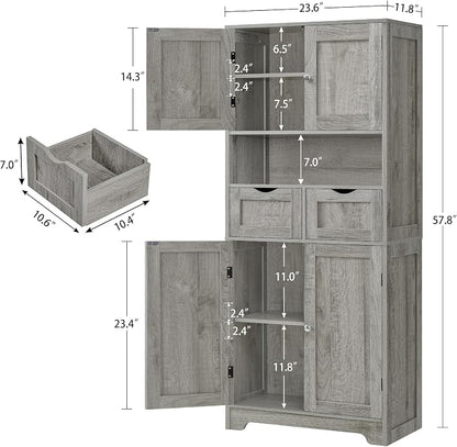 Iwell Tall Storage Cabinet - Image 3