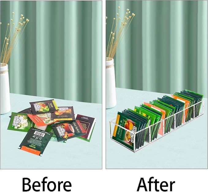 Tasybox Acrylic Tea Bag Organizer - Image 4