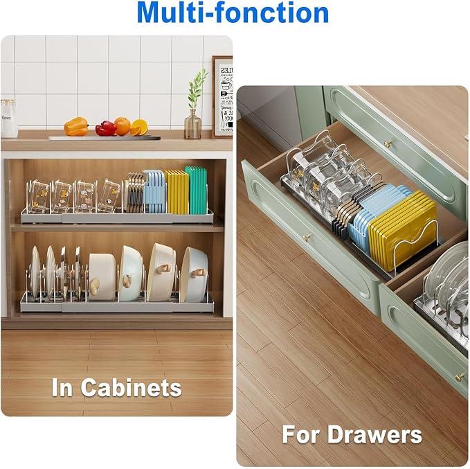 Pots and Pans Organizer Under Cabinet - Image 5